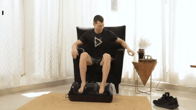 جهاز تدليك كهربائي للقدمين بتحكم رقمي