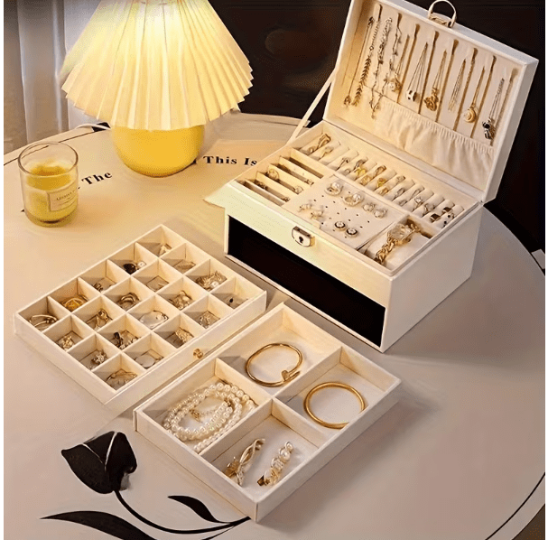 3-Layer Jewelry Storage Box - 1