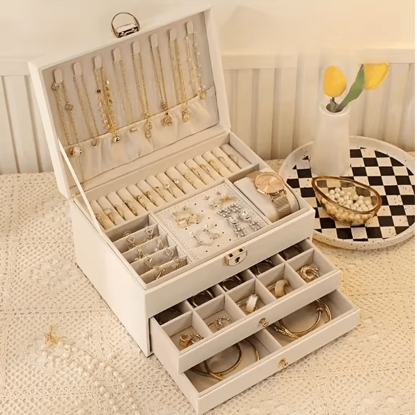 3-Layer Jewelry Storage Box - 2