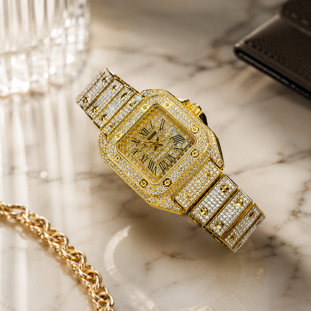 LOREVIA - Women Gold Watch