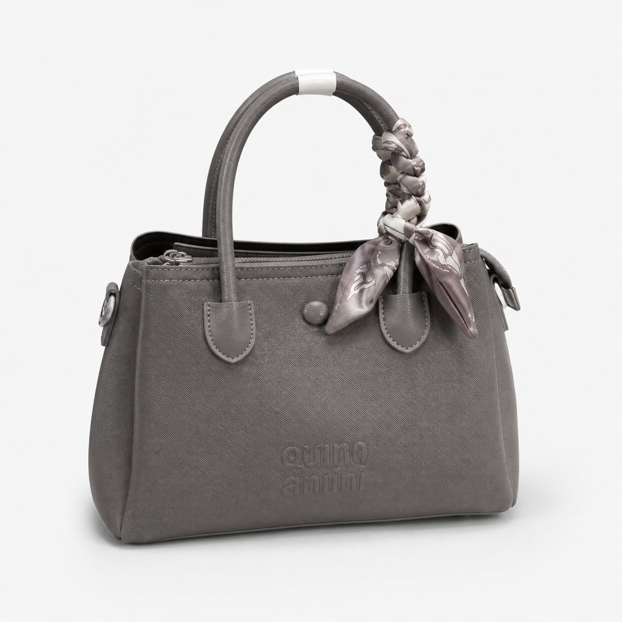 LOREVIA - Soft Shell Scarf Handle Bag