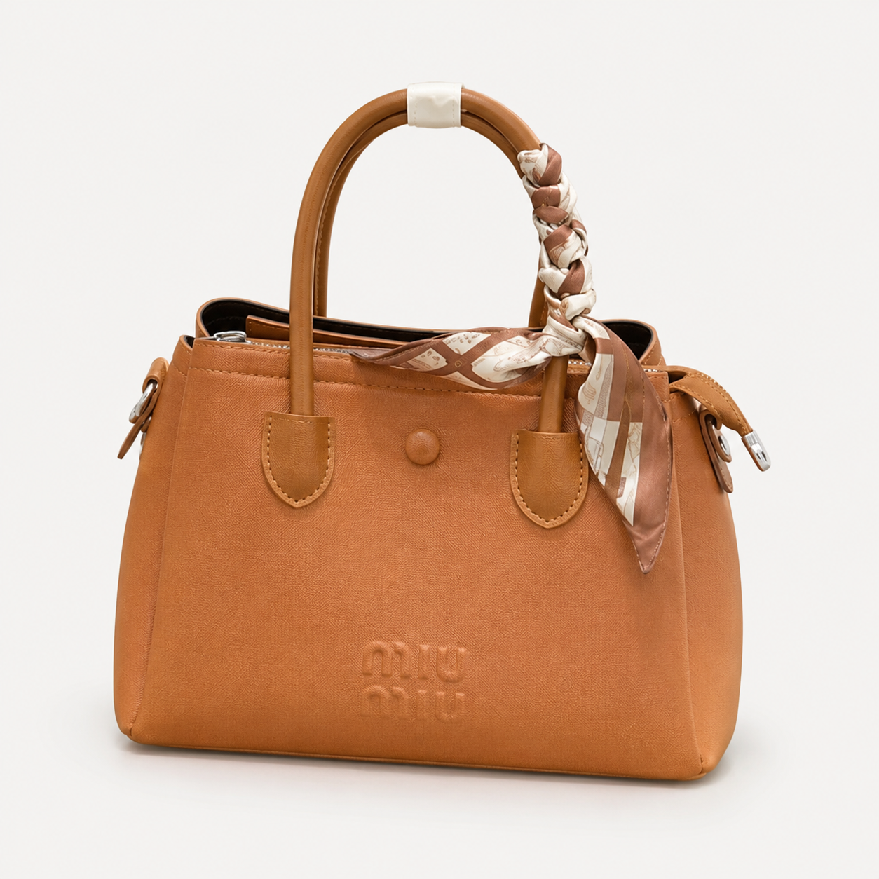 LOREVIA - Soft Shell Scarf Handle Bag