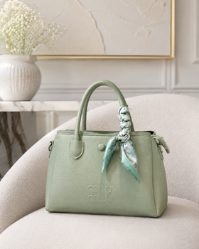 LOREVIA - Soft Shell Scarf Handle Bag