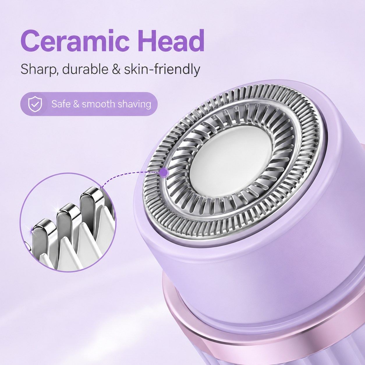 LOREVIA - Double Head Electric Shaver