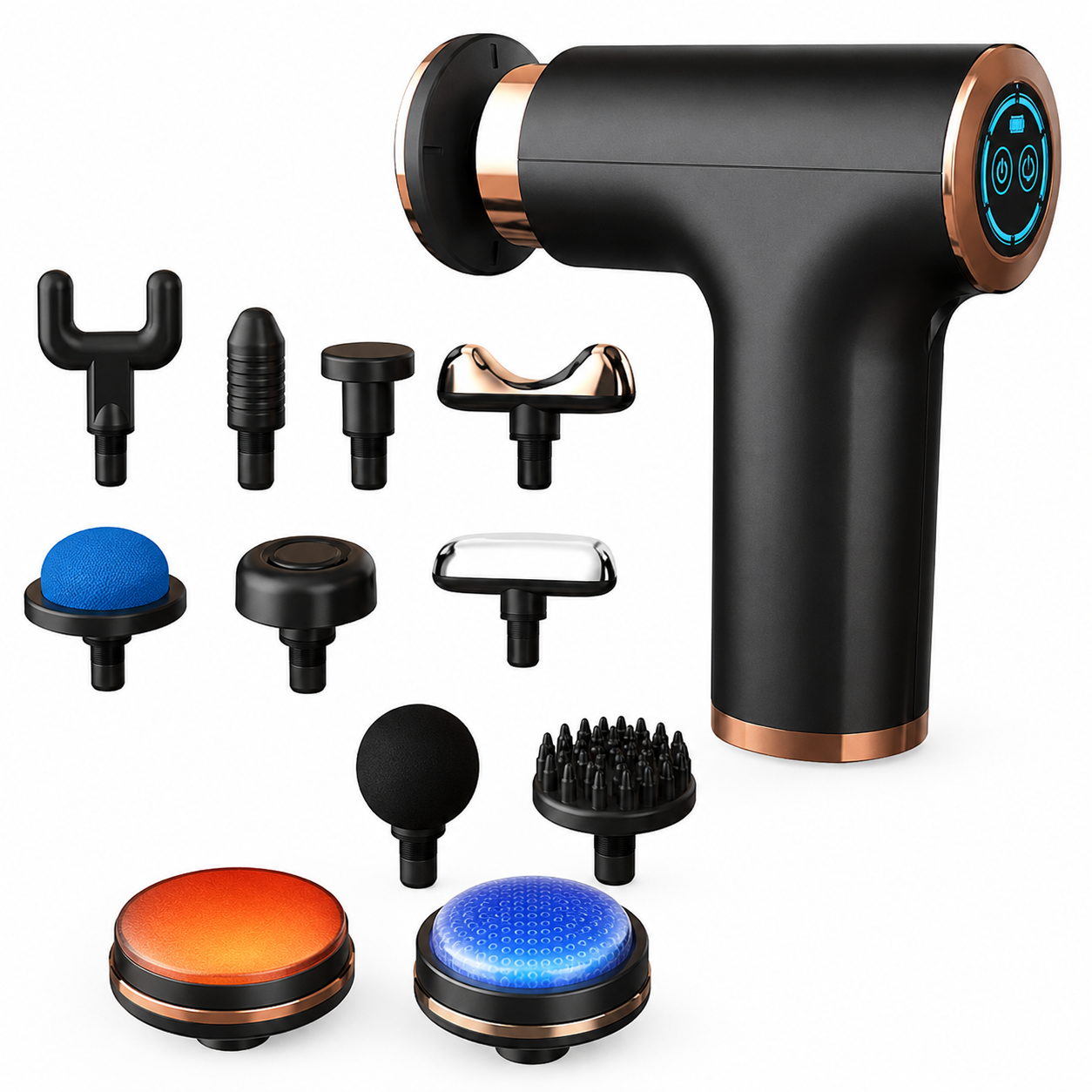 LOREVIA - Muscle Massage Gun with 4 Heads FH-820