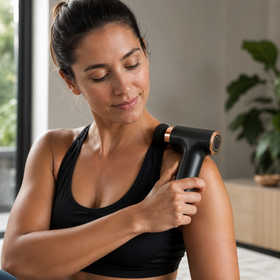 LOREVIA - Muscle Massage Gun with 4 Heads FH-820