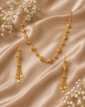 LOREVIA - Elegant Bead Necklace Set