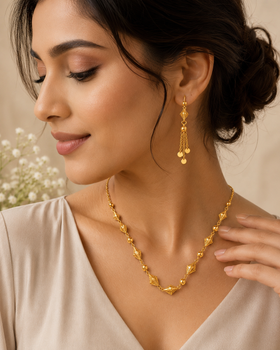 LOREVIA - Elegant Bead Necklace Set