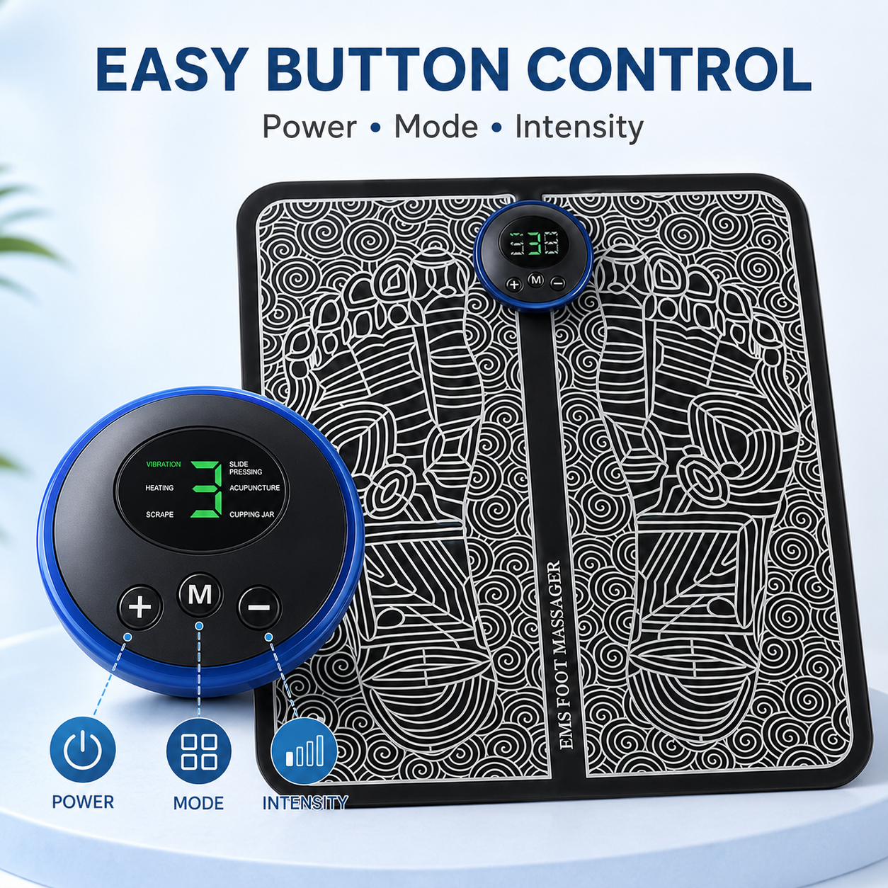 LOREVIA - EMS Foot Massager Mat