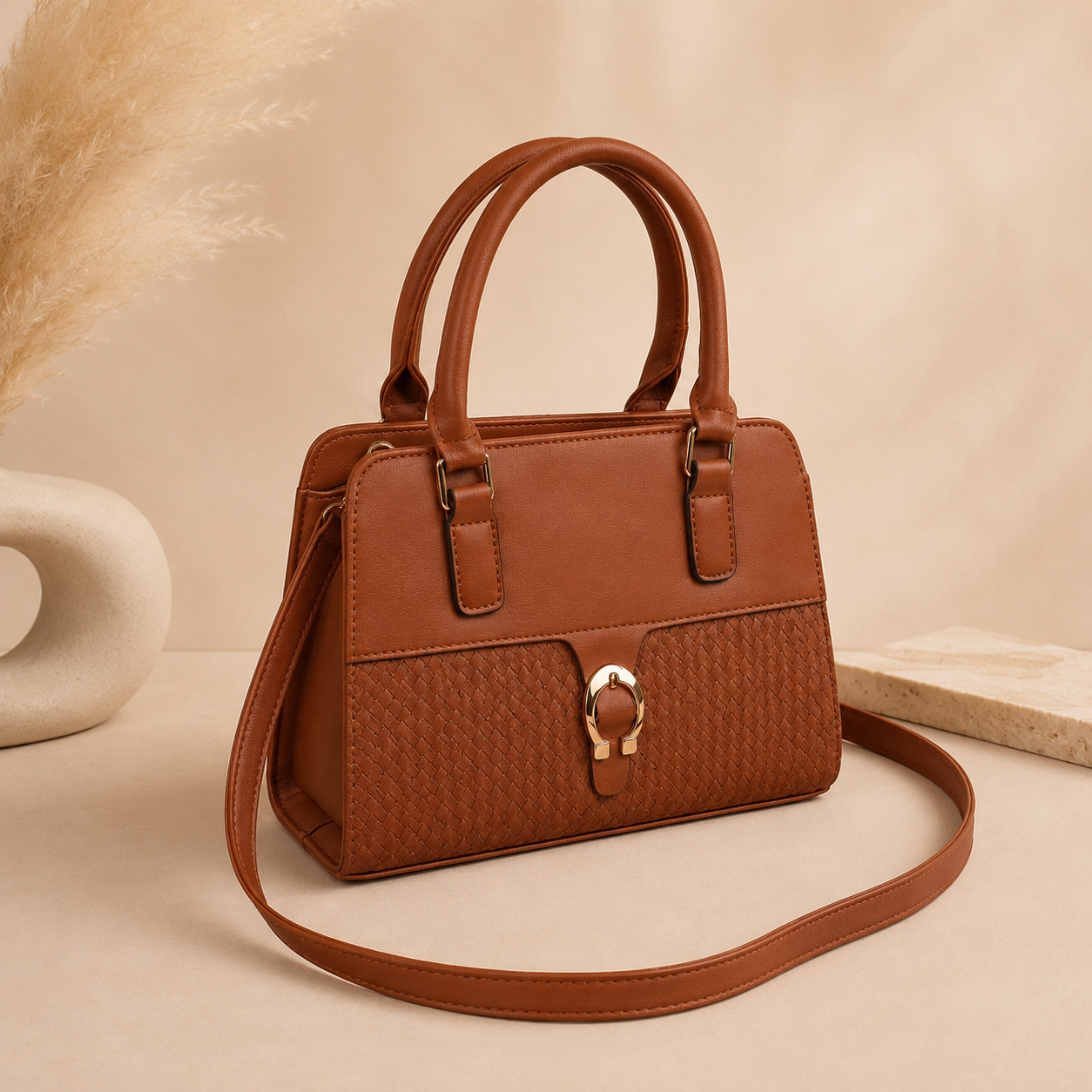 LOREVIA - Suede Women Handbag
