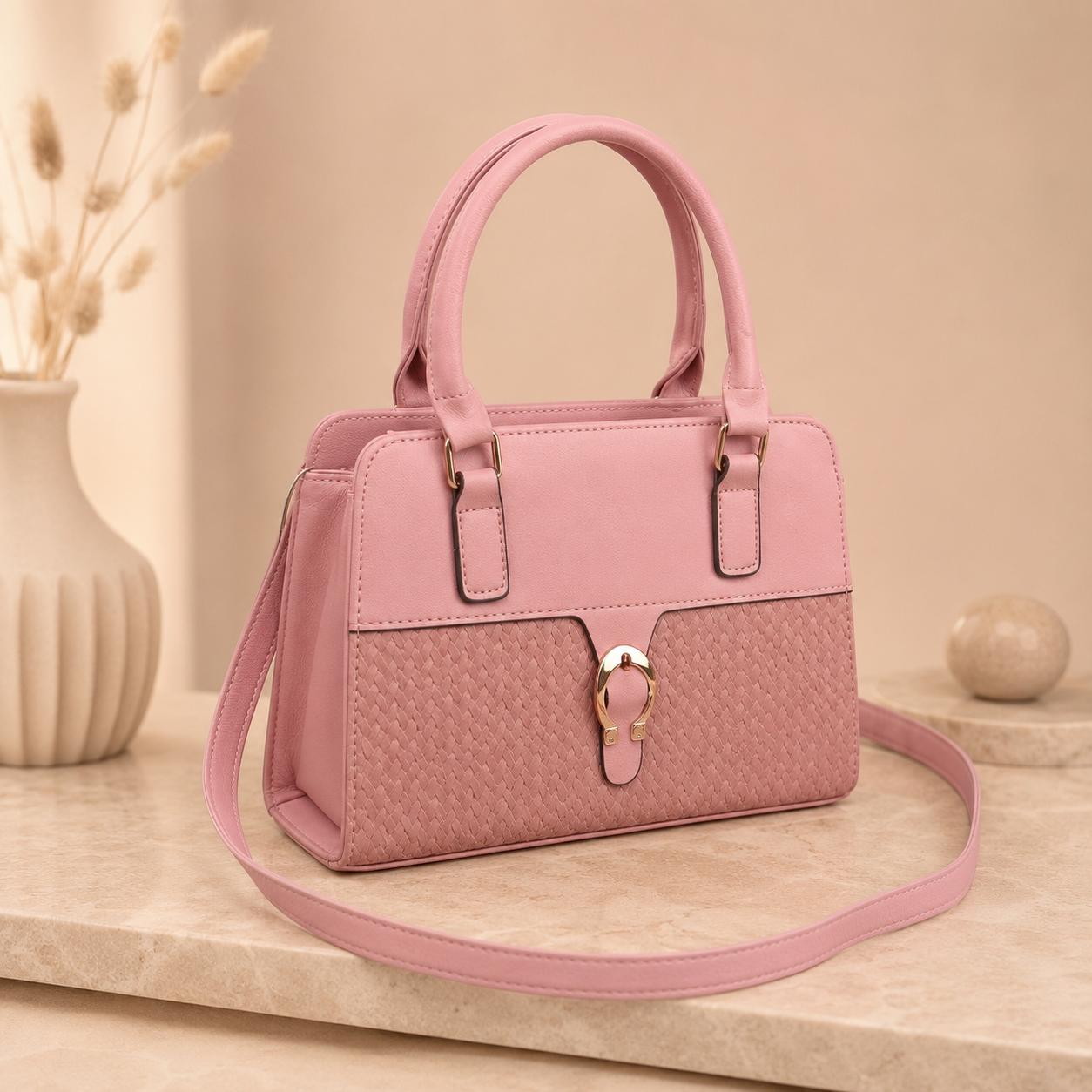 LOREVIA - Suede Women Handbag