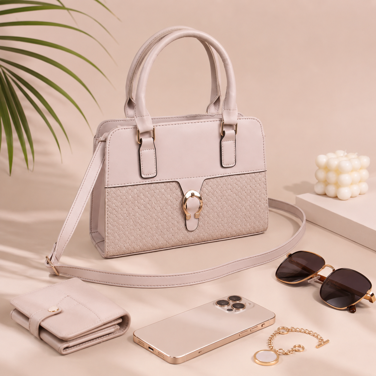 LOREVIA - Suede Women Handbag