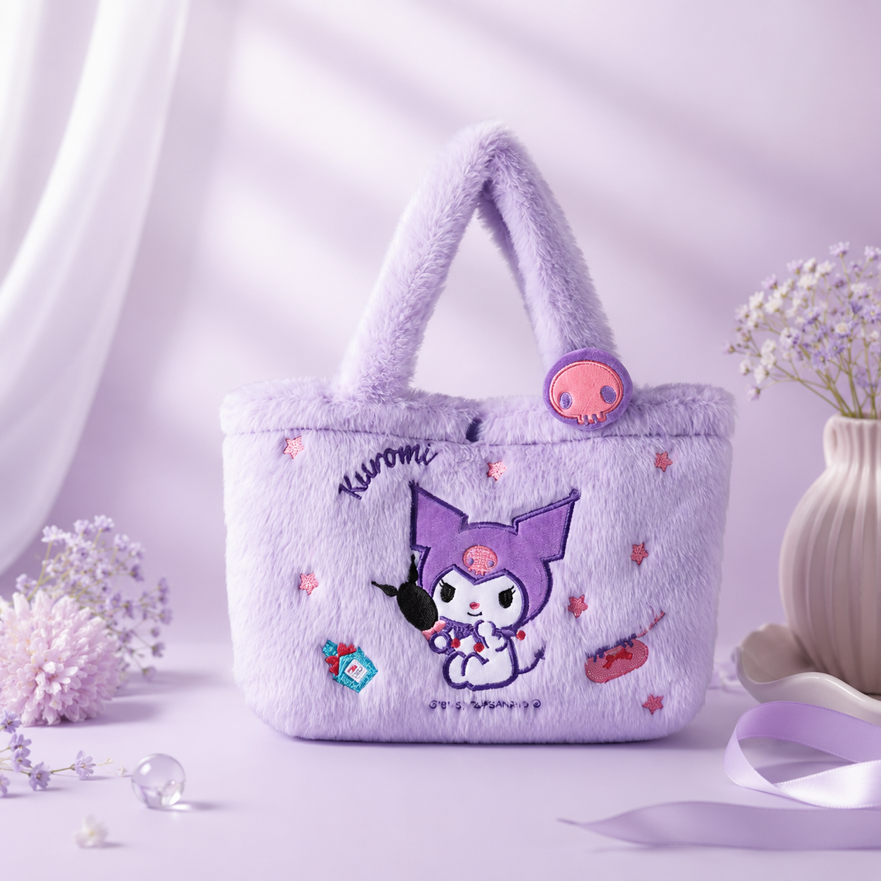 LOREVIA - Sanrio Plush Tote Bag