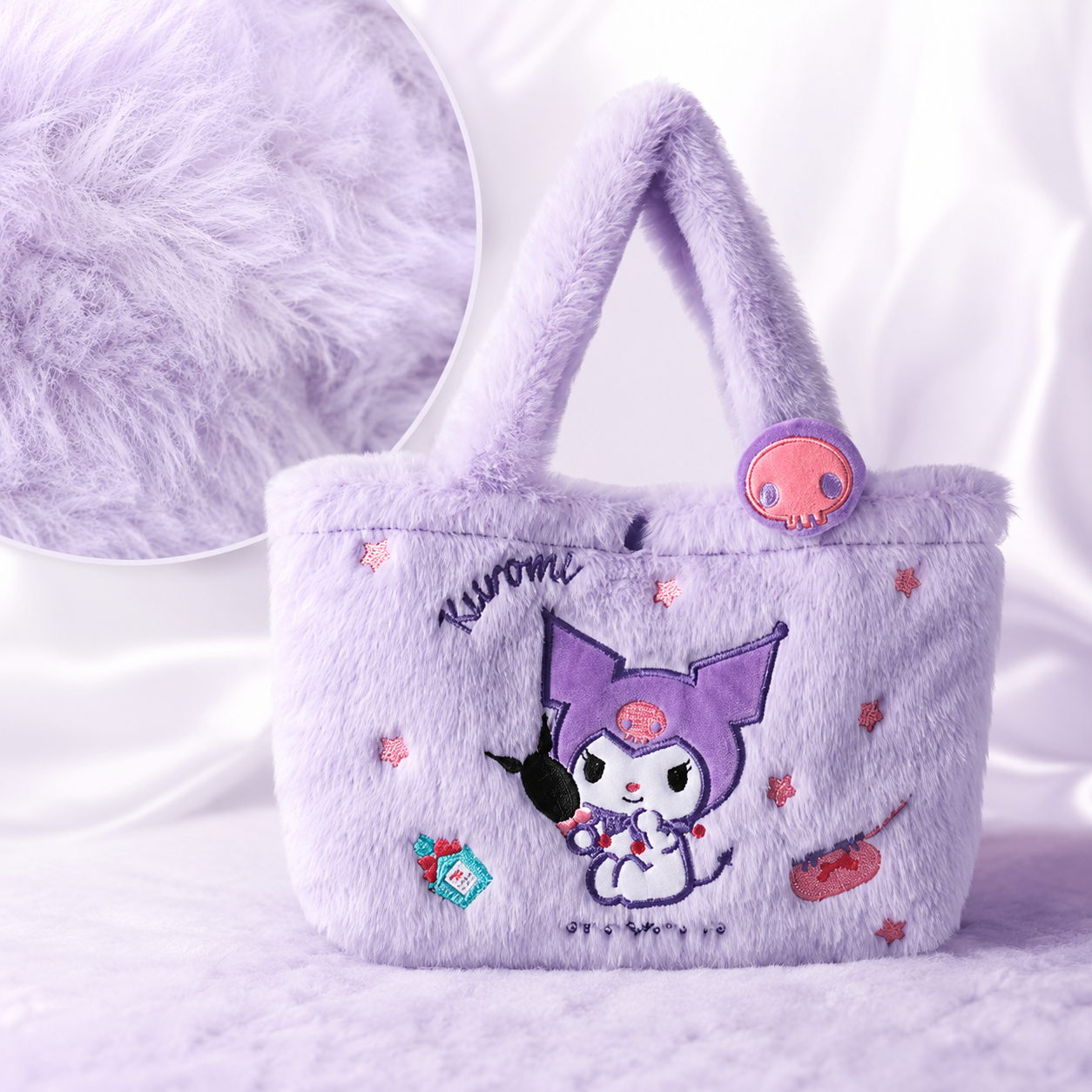 LOREVIA - Sanrio Plush Tote Bag