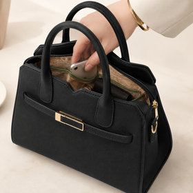 LOREVIA - Suede & Matte Minimalist Bag