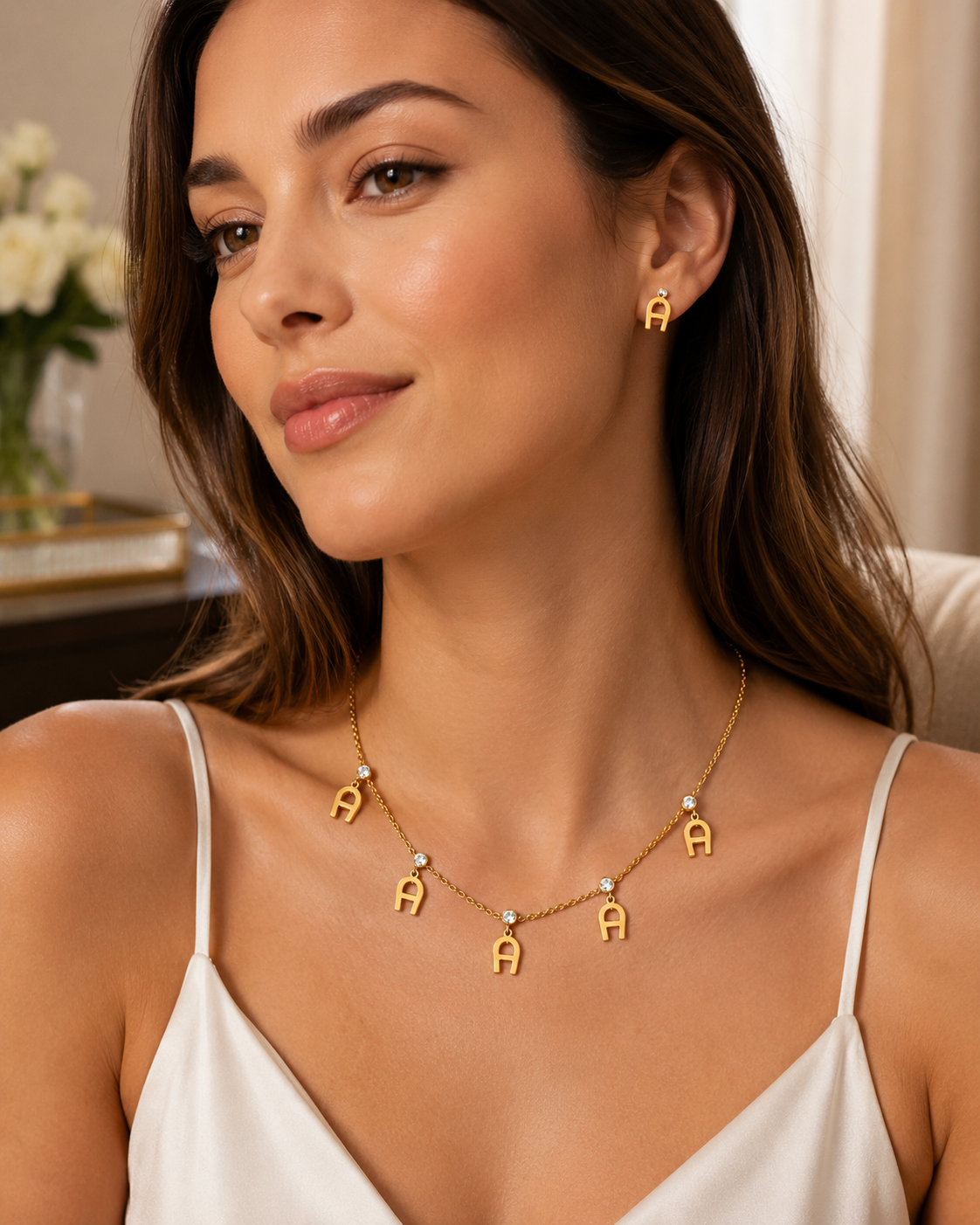Elegant Motif Jewelry Set