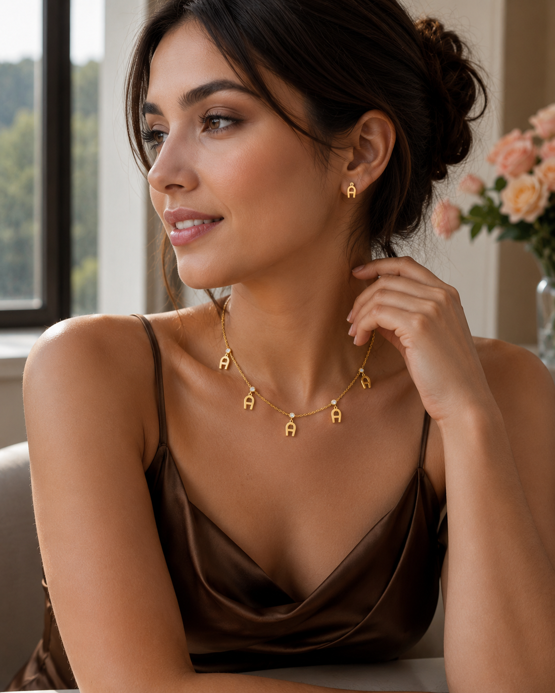 Elegant Motif Jewelry Set