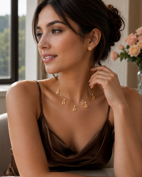 Elegant Motif Jewelry Set