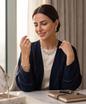 LOREVIA - Floral Square Crystal Jewelry Set