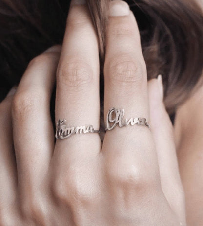 LOREVIA - New Custom Name Ring