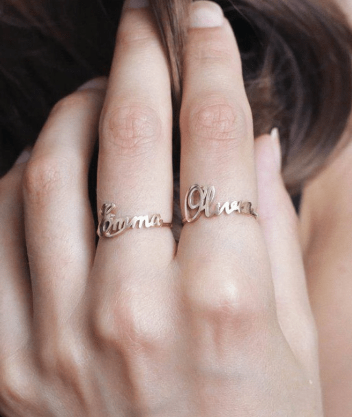 LOREVIA - New Custom Name Ring