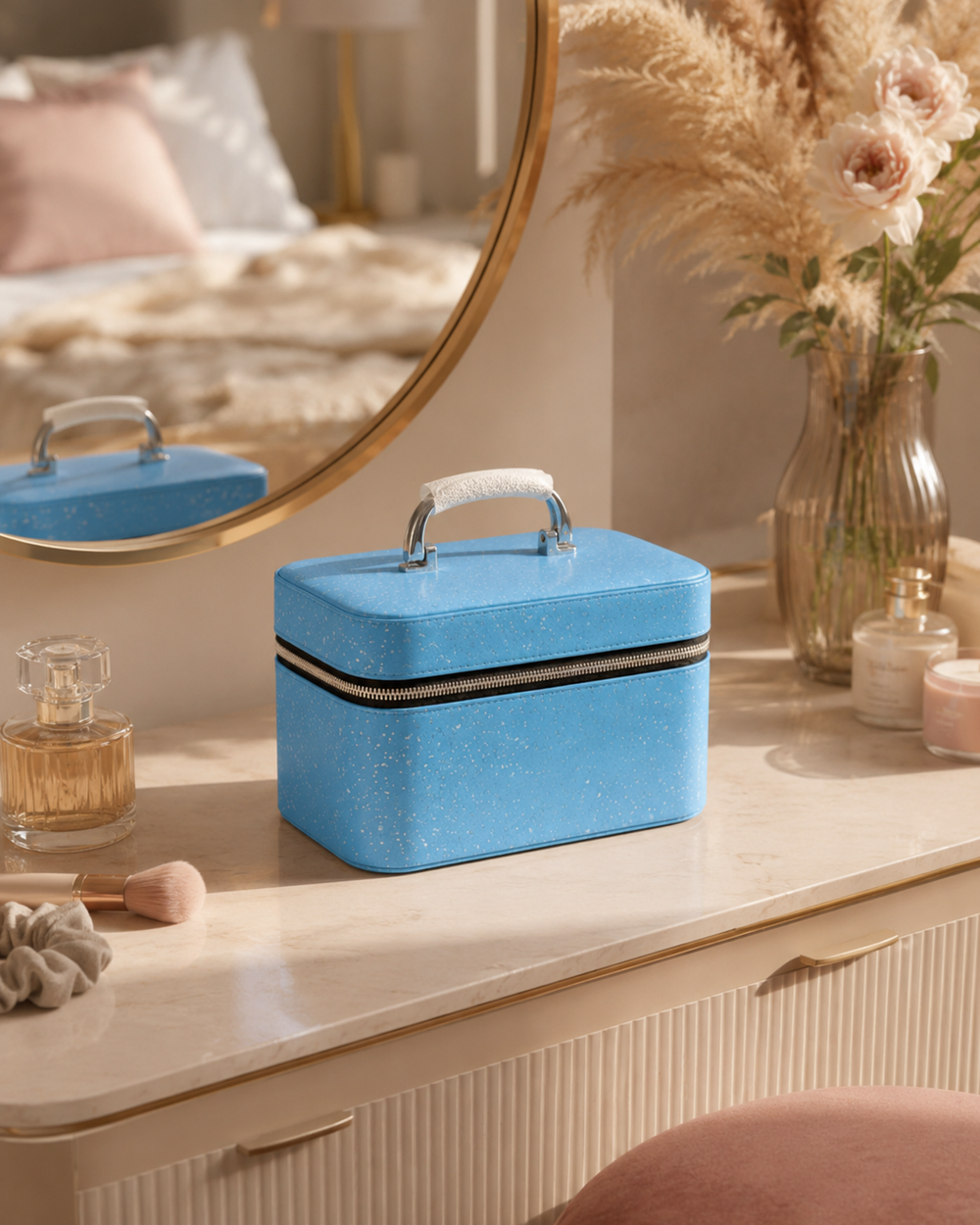 Sparkle Cosmetic Organizer Case