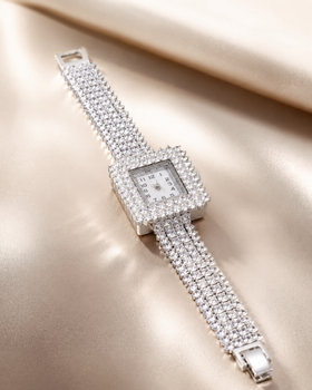 Majestic Square Crystal-Style Watch