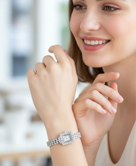 Imperial Square Halo Watch - 1