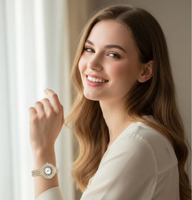 Royal Sunburst Crystal Watch - 2