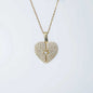 LOREVIA - Gold Heart Necklace for Women