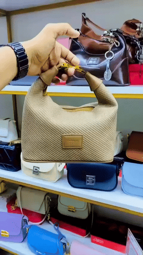 White Mini Top-Handle Bag - image 3