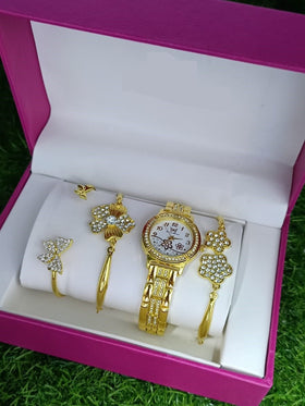 Celeste Women’s Watch & Bracelet Set - image 1